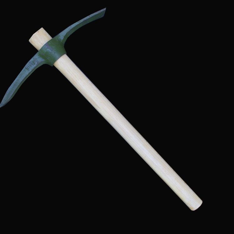 户外攀岩镐仲谋防汛铁齐全河北仲谋十字镐应急洋镐镐加厚野营救援