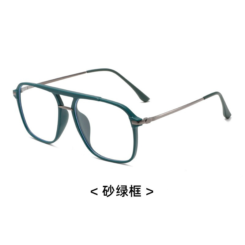 Gran cara de doble haz de gafas de miopía de leopardo para hombres pueden equiparse con un marco de gafas ultraligero TR90 para mujeres. image 9