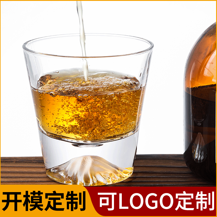 Creative Japanese glass classic transparent wineglass for whiskey