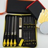 19 piece Handmade File Industrial Manual Tool Set Including|ms