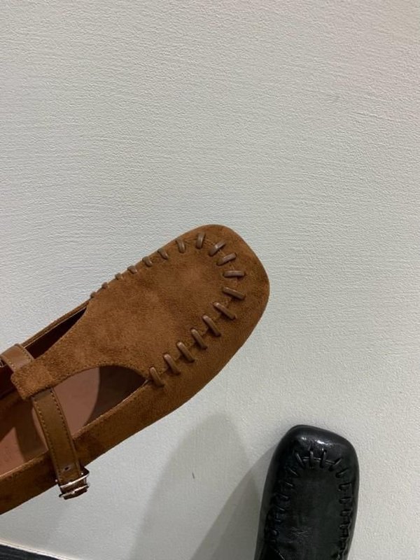 法式浅口玛丽珍鞋女秋季新款复古豆豆鞋方头休闲单鞋软平底奶奶鞋|undefined