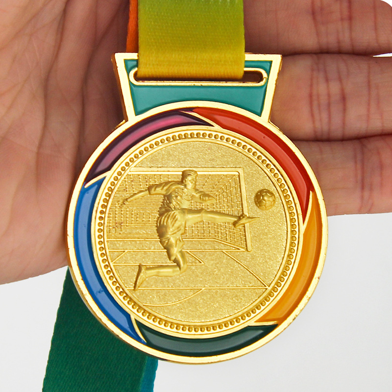 Medalla de aleación de zinc hecha a medida, medallas de fútbol, baloncesto, béisbol, medallas de honor metálicas