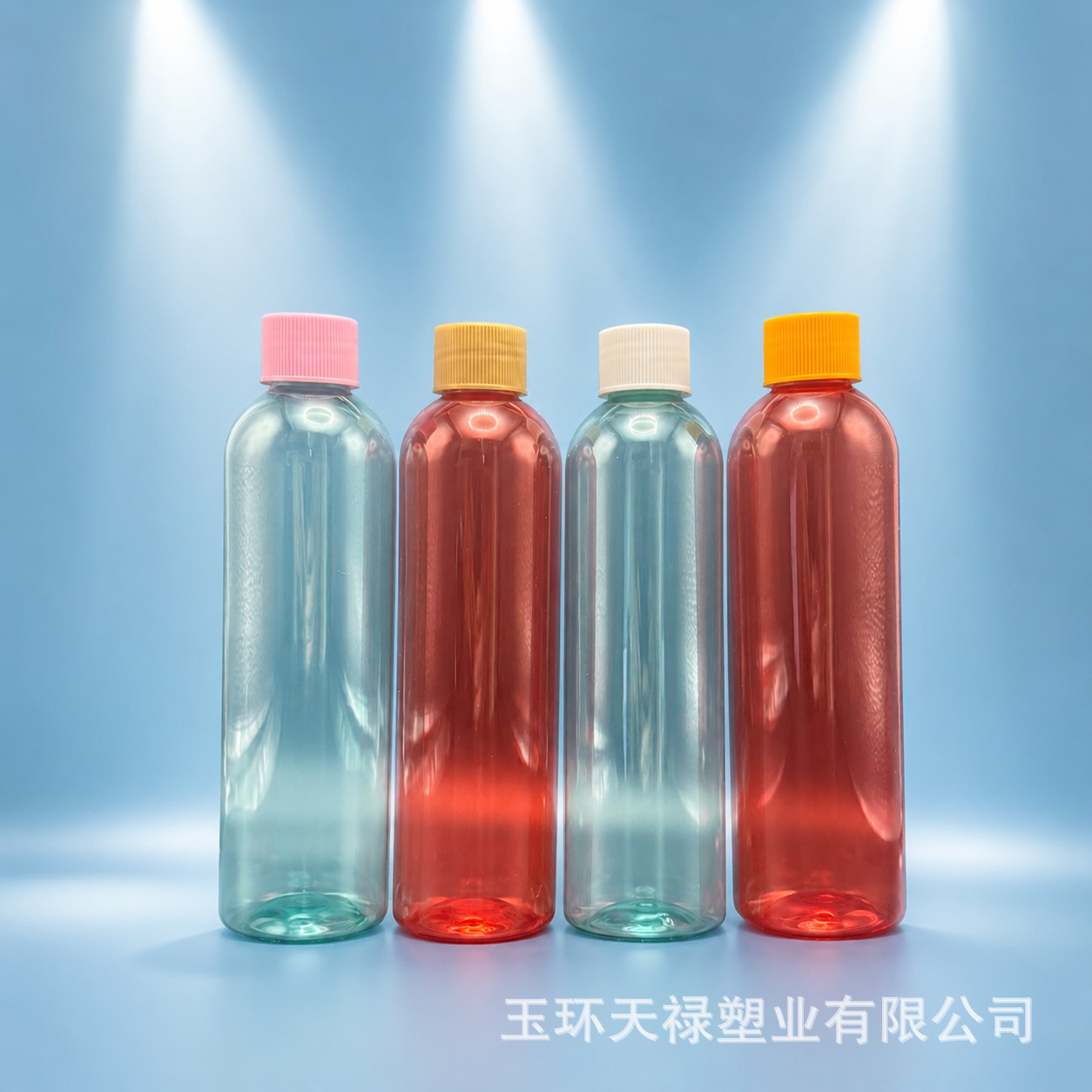 PET塑料瓶250ml圆肩瓶细长护肤瓶沐浴露洗发水瓶 包装厂家批发实拍图