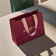 纸袋啶制手提袋礼品袋服装店礼品袋子轻奢高档包子喜糖25kg烤串