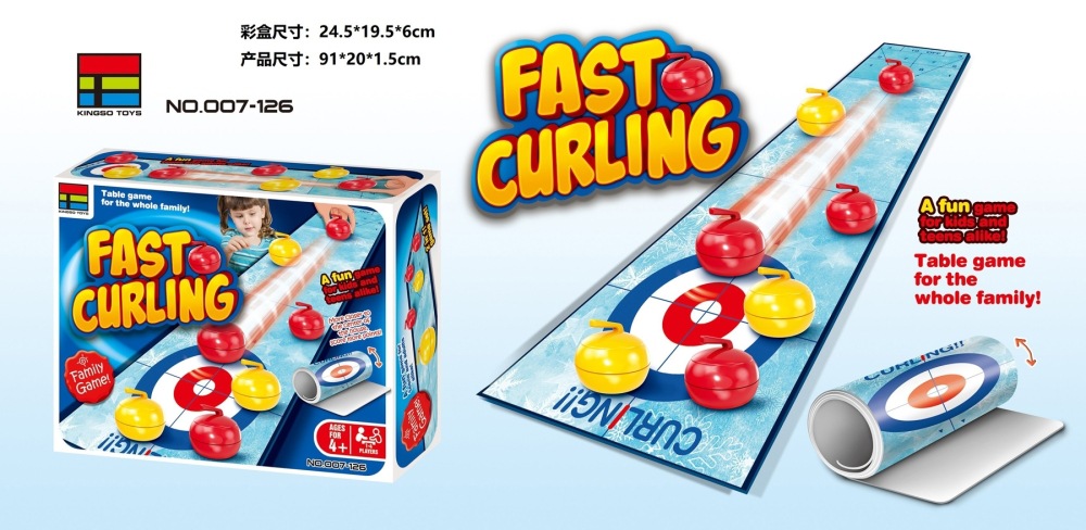 Comercio exterior Juego de golf transfronterizo Juego de curling juego de mesa interactivo entre padres e hijos