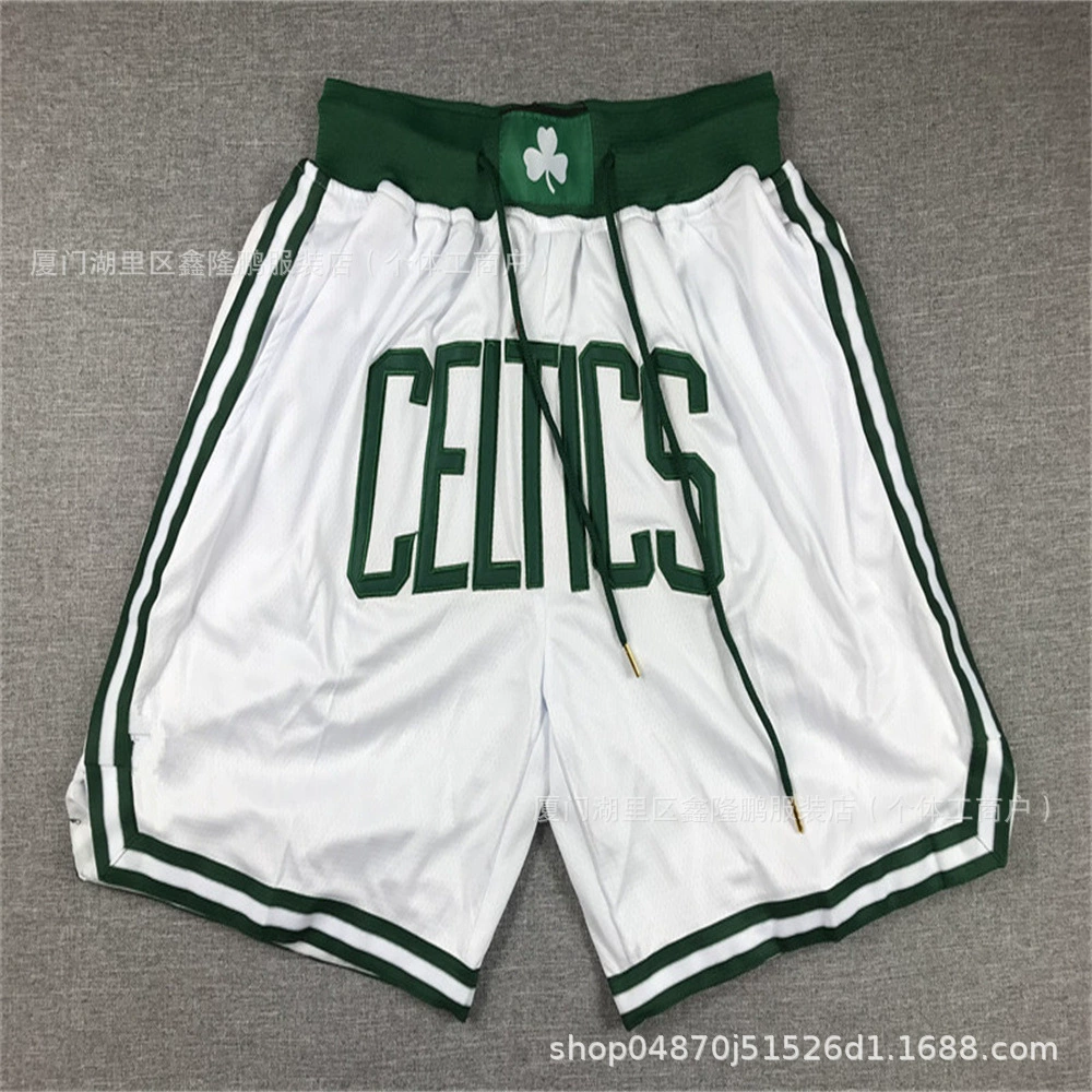 Американские карманные штаны Timberwolves NFL Lakers Clippers Bucks Heat Magic Mavericks Celtics Гортензиевые штаны