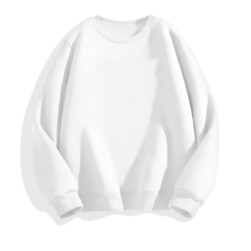 Camiseta blanca simple americana para mujeres nueva primavera y otoño nicho suelto camisa de manga larga de algodón con camisa de base