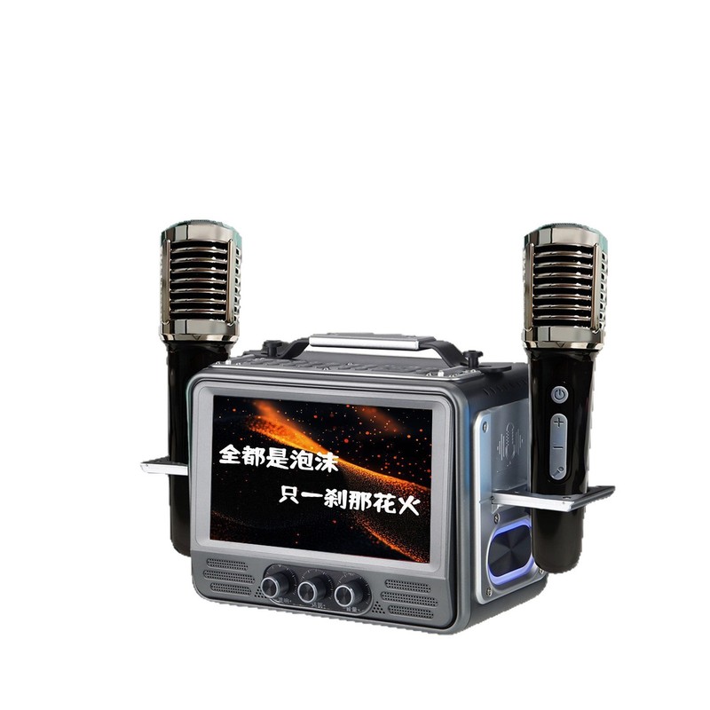 夏新Z6 广场舞音响带显示屏多功能视频播放插卡蓝牙音箱家用k歌|undefined