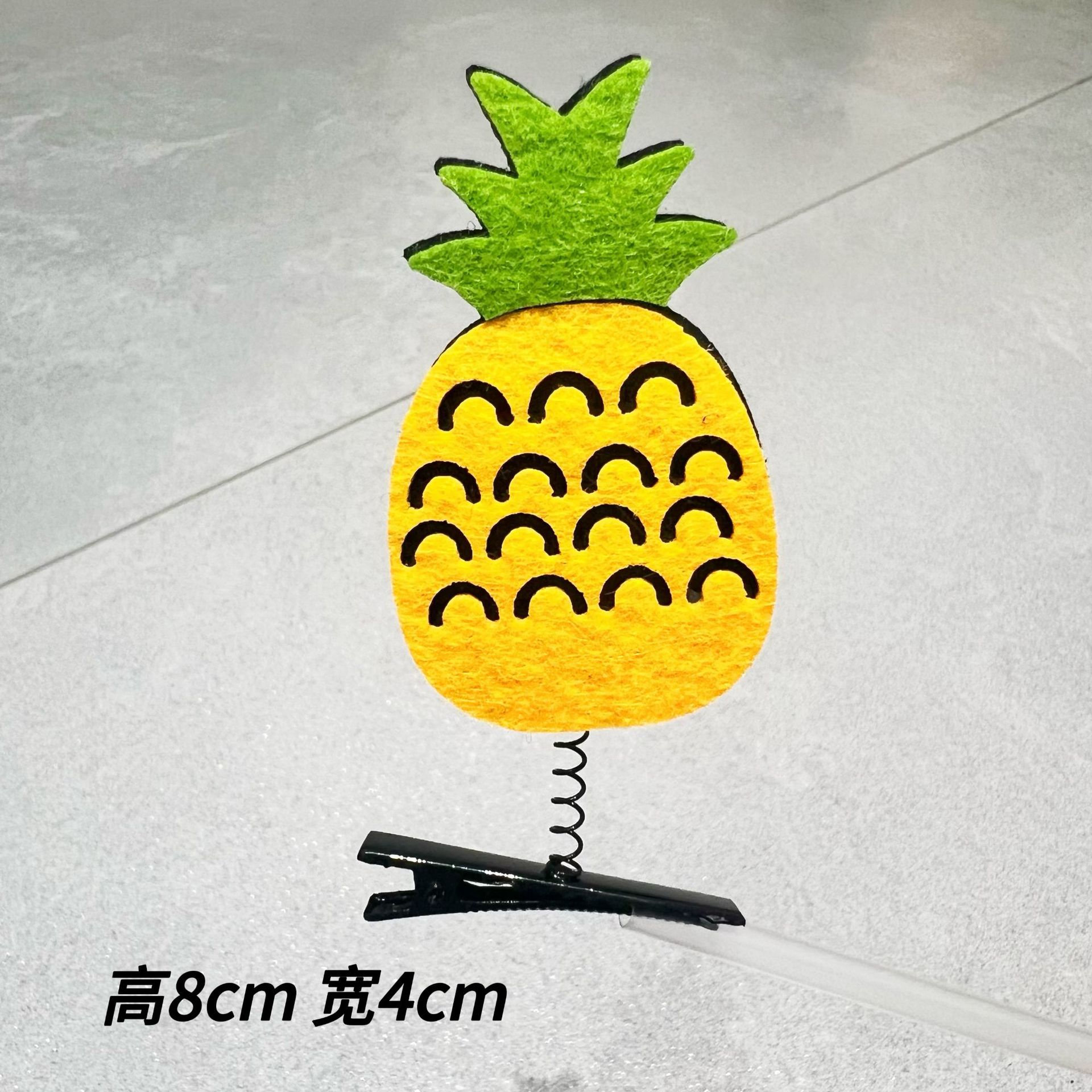 파인애플 머리핀