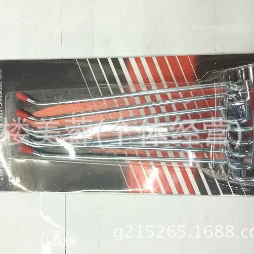 8PC6寸不锈钢超市S挂钩插卡3.5MM厚，厨房挂钩