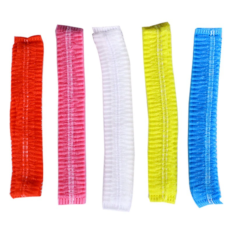 Оптовые одноразовые головные уборы-шапочки, нетканые шапочки, пылезащитные и дышащие, для салонов красоты, общепита и кейтеринга, дышащие и пылезащитные