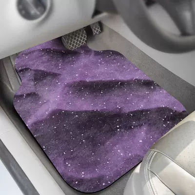 car carpet – Car Carpet - starry-sky-purpleanti-slip-diatom-mudfull-car-four-piece-setfour-pieces-offer-more-savings
