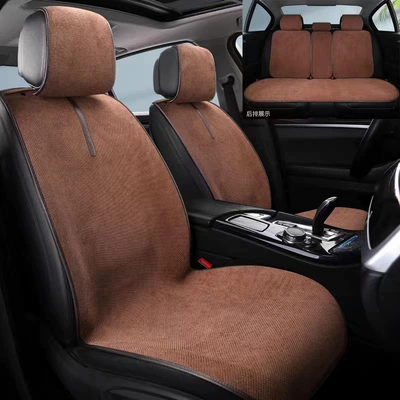 Seat cushion, seat cover air layer four-season cushion light - charming-cafe-universal-fit-for-5-seater-vehicles