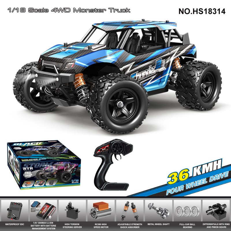 クロスボーダー 1/18 ブラシレス高速四輪駆動 2.4 グラムフルスケールプロフェッショナル RC リモートコントロールオフロード大型バイク 1/14 ブラシ付き|undefined