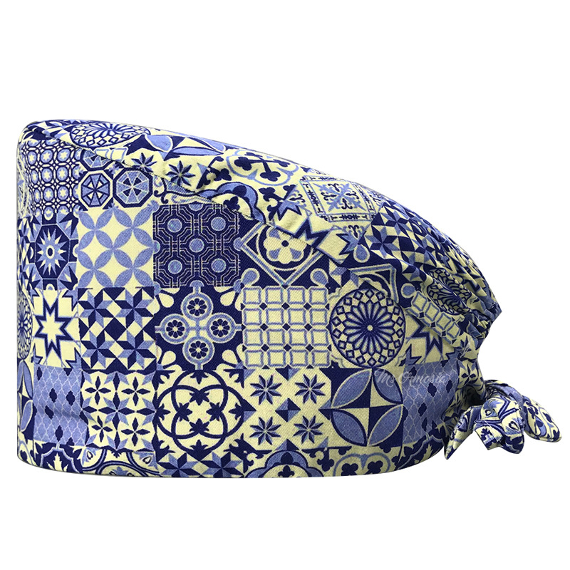 Enfermera sombrero conejo lindo patrón de dibujos animados europeo y americano Venta caliente doctor trabajo sombrero a prueba de polvo tapa quirúrgica AliExpress