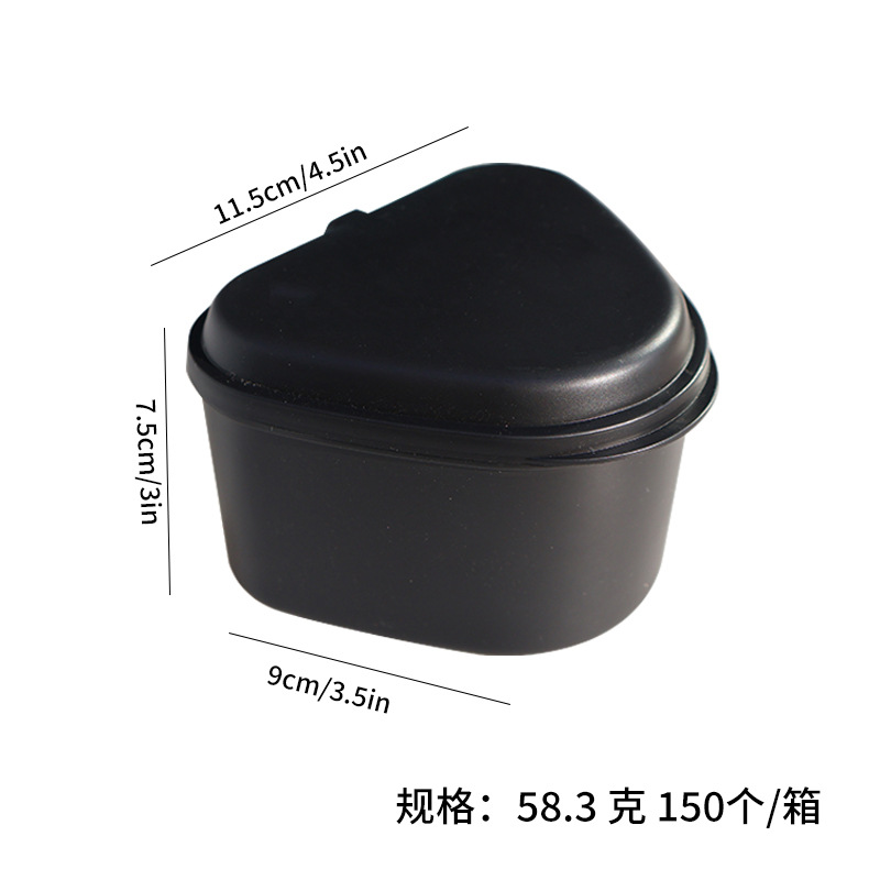 Caja de plástico de embalaje, caja de boca completa de dentadura, caja de retención de ortodoncia dental, caja de dentadura portátil, caja de almacenamiento de dientes