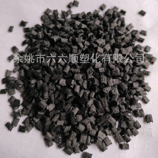 PPS recycled material high rigidity reinforced black wear-resistant high performance plastic particles polyphenylene sulfide