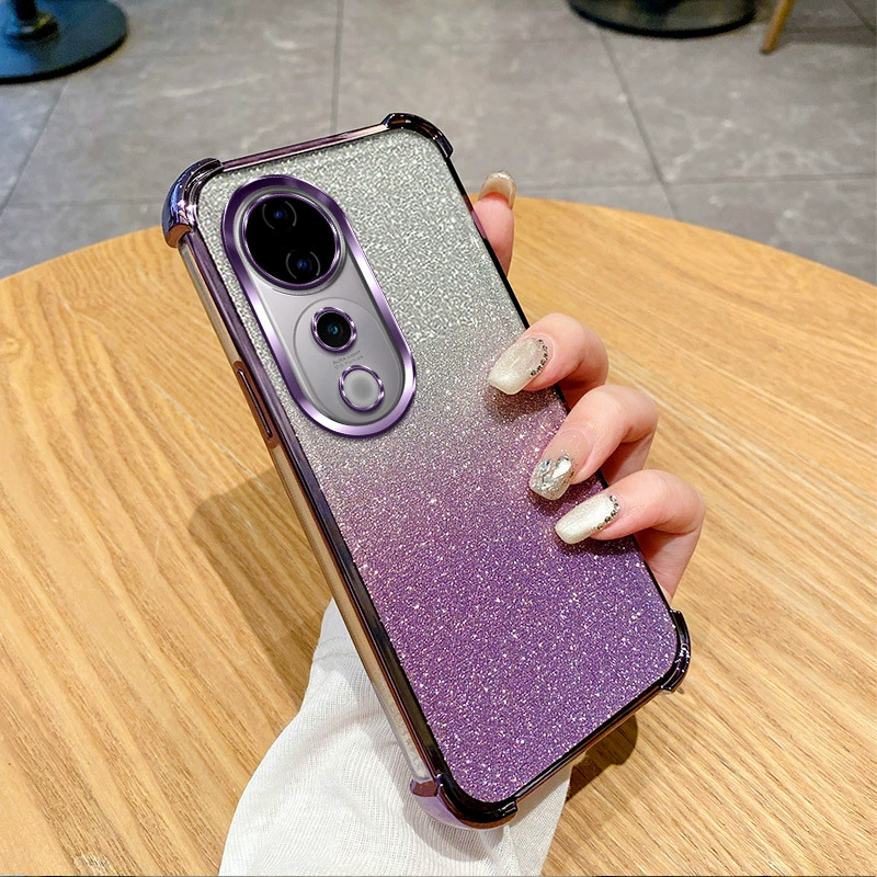 Чехол для vivo S50 pro mini S30 S19 S60 S18E с блёстками и электропокрытием