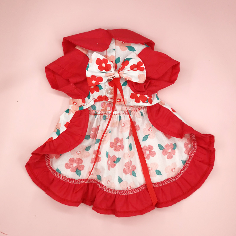 Sweet Cotton Flower Pet Clothing display picture 4