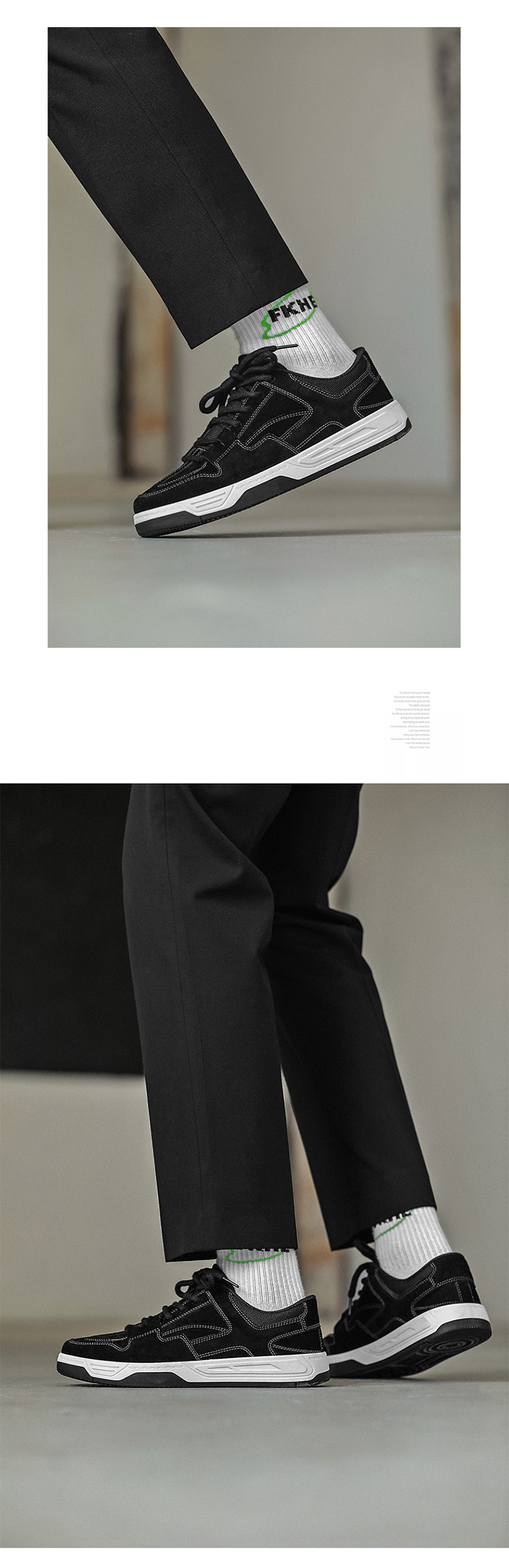 Scarpe casual da uomo Scarpe da basket Scarpe da ginnastica Tessuto sintetico Assorbimento degli urti Calzature antiscivolo_voghion.com