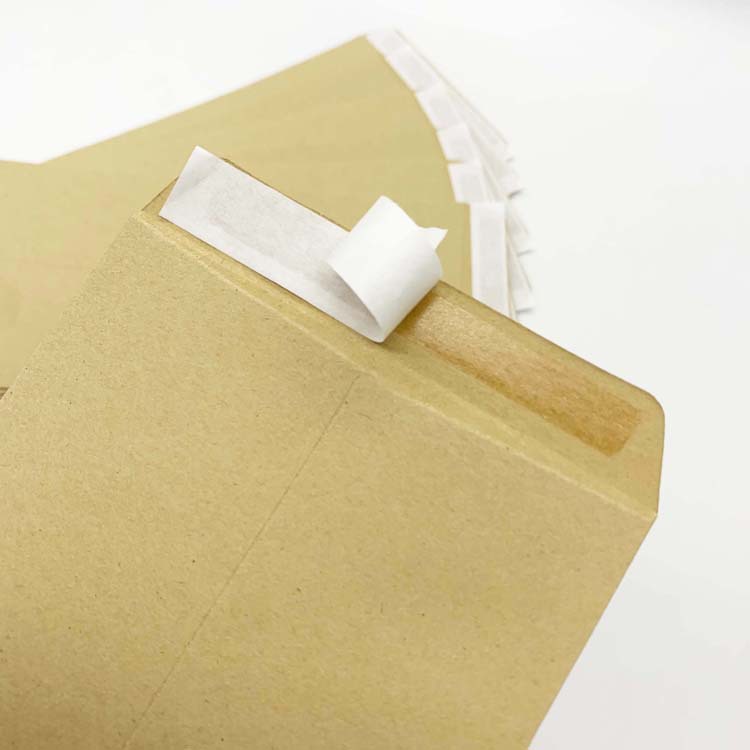 Venta al por mayor bolsa de papel envolvente No. 9 C4 blanco amarillo Kraft papel chino Gran Carta paquete A4 auto-adhesivo sellado bolsa sobre bolsa