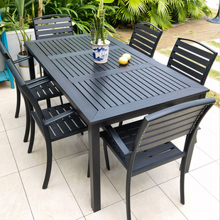 Outdoor tables and chair courtyard casual dining tables and chair combination cafes outdoor exposed Tianya Balcony Garden Fresh Tables and Chair