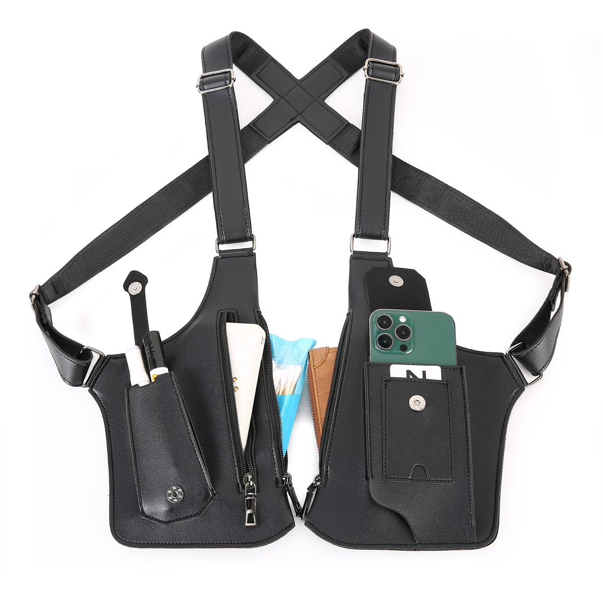 Men's Bag, Men's Sports Chest Bag, Vest Bag, Cycling Backpack, Tactical Bag, Amazon Multi-Functional Shoulder Bag, Backpack
