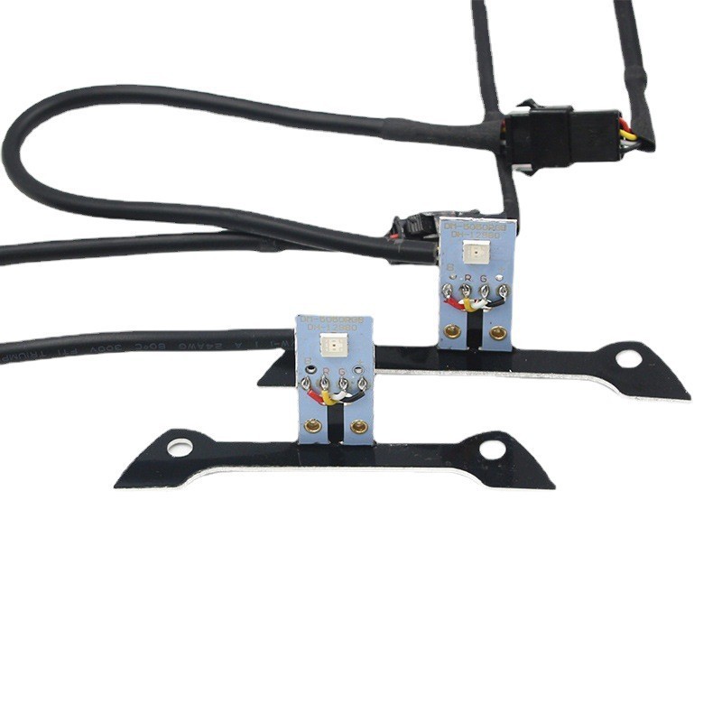 H1 colorido en forma de T solo APP360led Devil ojo teléfono móvil Bluetooth lente de control remoto Lámpara decorativa Angel Eye
