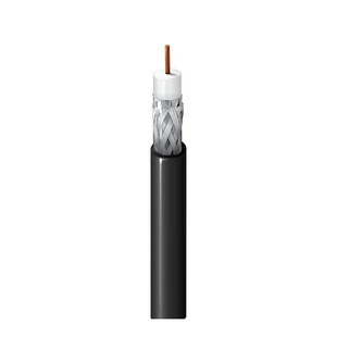Low Loss Rg58 Rf Wireless Signal Transmission Coaxial Cable Type 8195