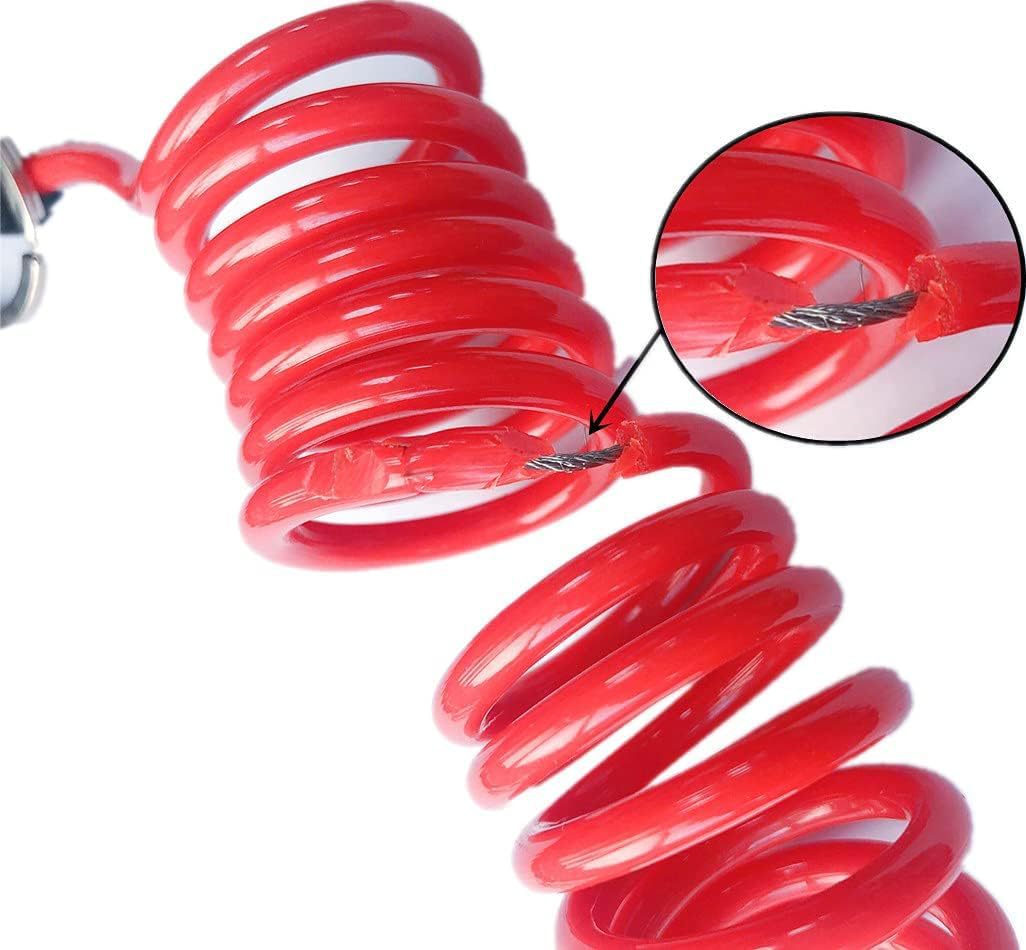 Amazon's Best-Selling Trailer/Boat Separation Switch 12V Dc Spring Steel Wire Rope 4Ft/6Ft Cable