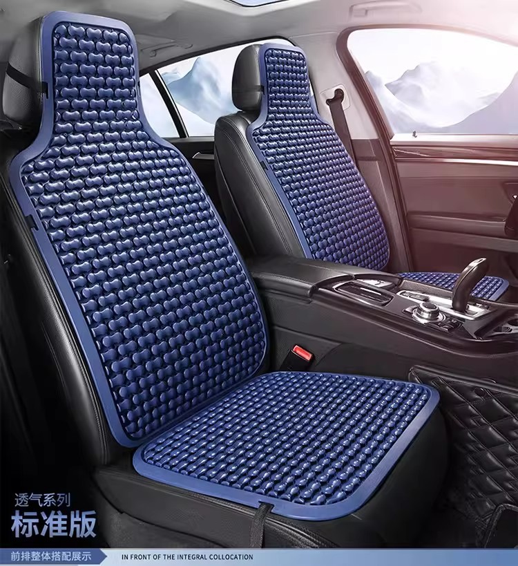 Summer Universal Car Plastic Seat Cushion, Ventilated and Breathable, Suitable for Vans and Large Passenger Trucks, Single-Piece Cooling Seat Pad