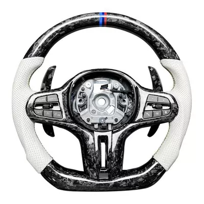 The Steering Wheel Is Suitable Steering wheel - white