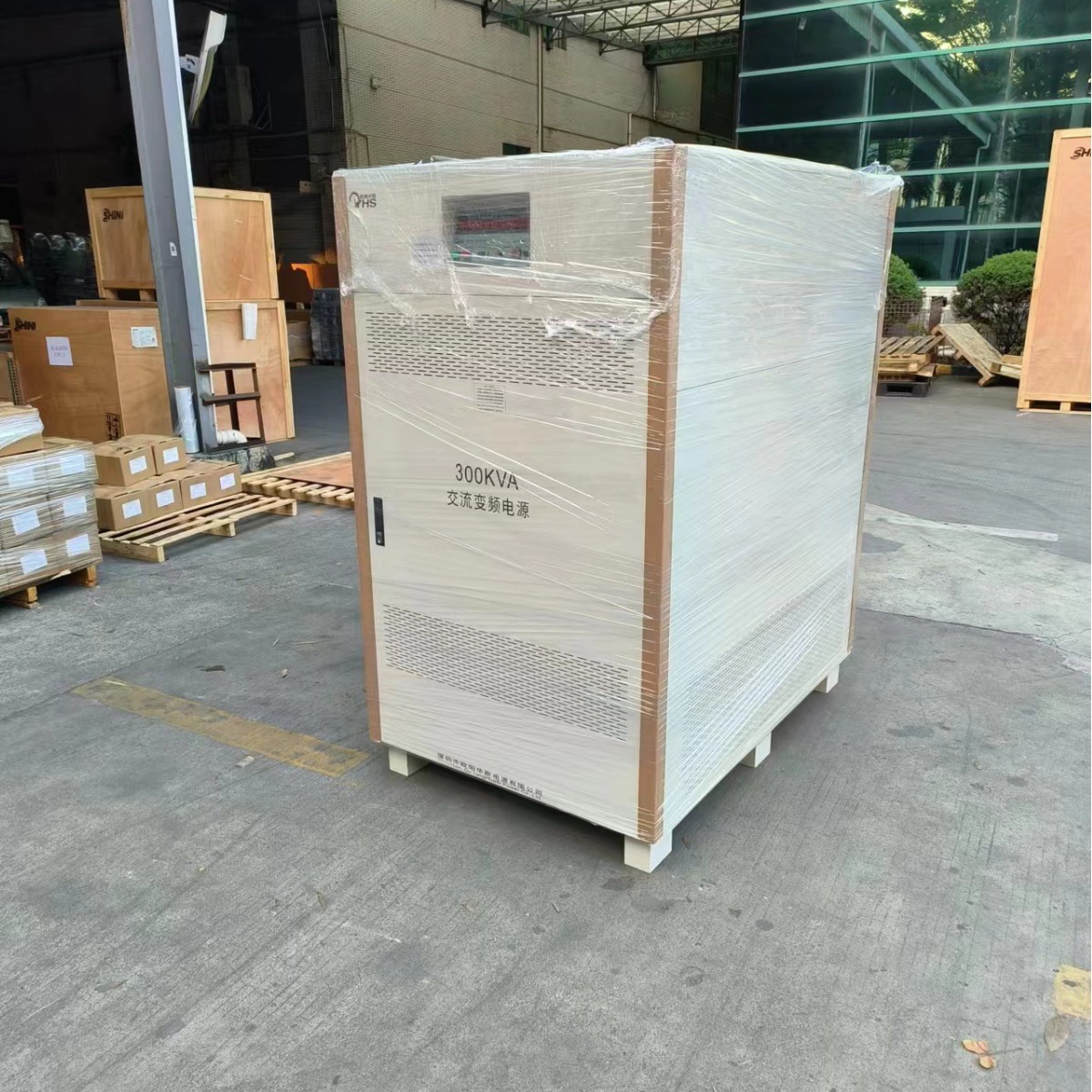 ŷ����˹����300KVA��Ƶ��Դ������ݸ̨����ҵ�����480V 60HZ��