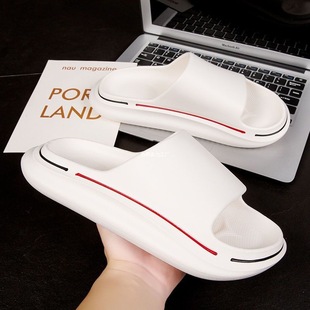 Slippers Men's Summer Outwear Ins Fashionable Home Bathing Non-Slip Thick Sole Shoes for Couples Casual Sandals