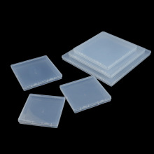 方形透明塑料盒正方形零配件收纳盒首饰渔具香皂花包装方盒亚马逊