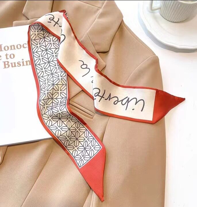 Red color-white letters
