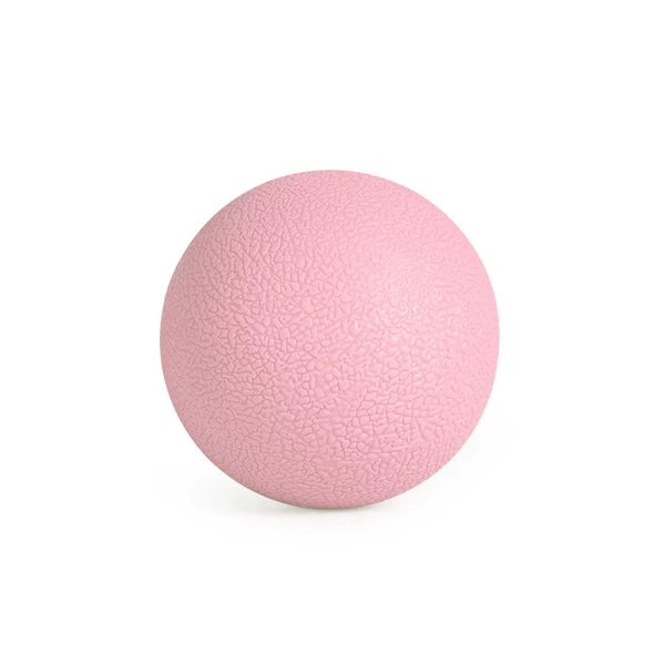 Pink round yoga ball