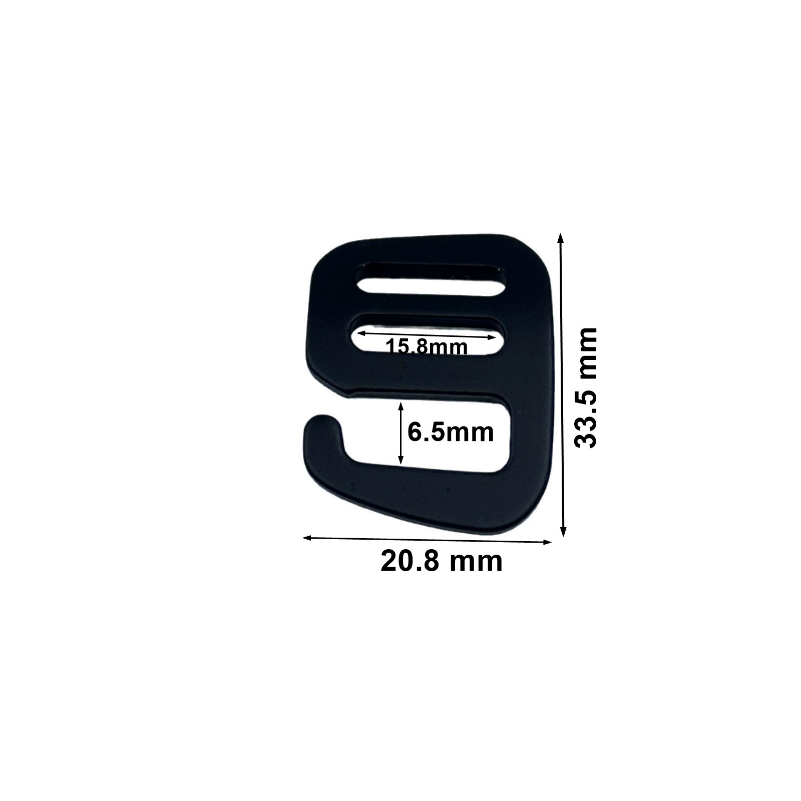 Багажное оборудование изогнутая поверхность G-образного крючка