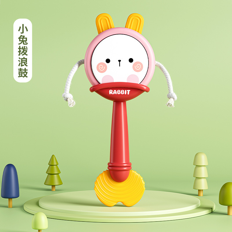 어린이 딸랑이 토끼 레드