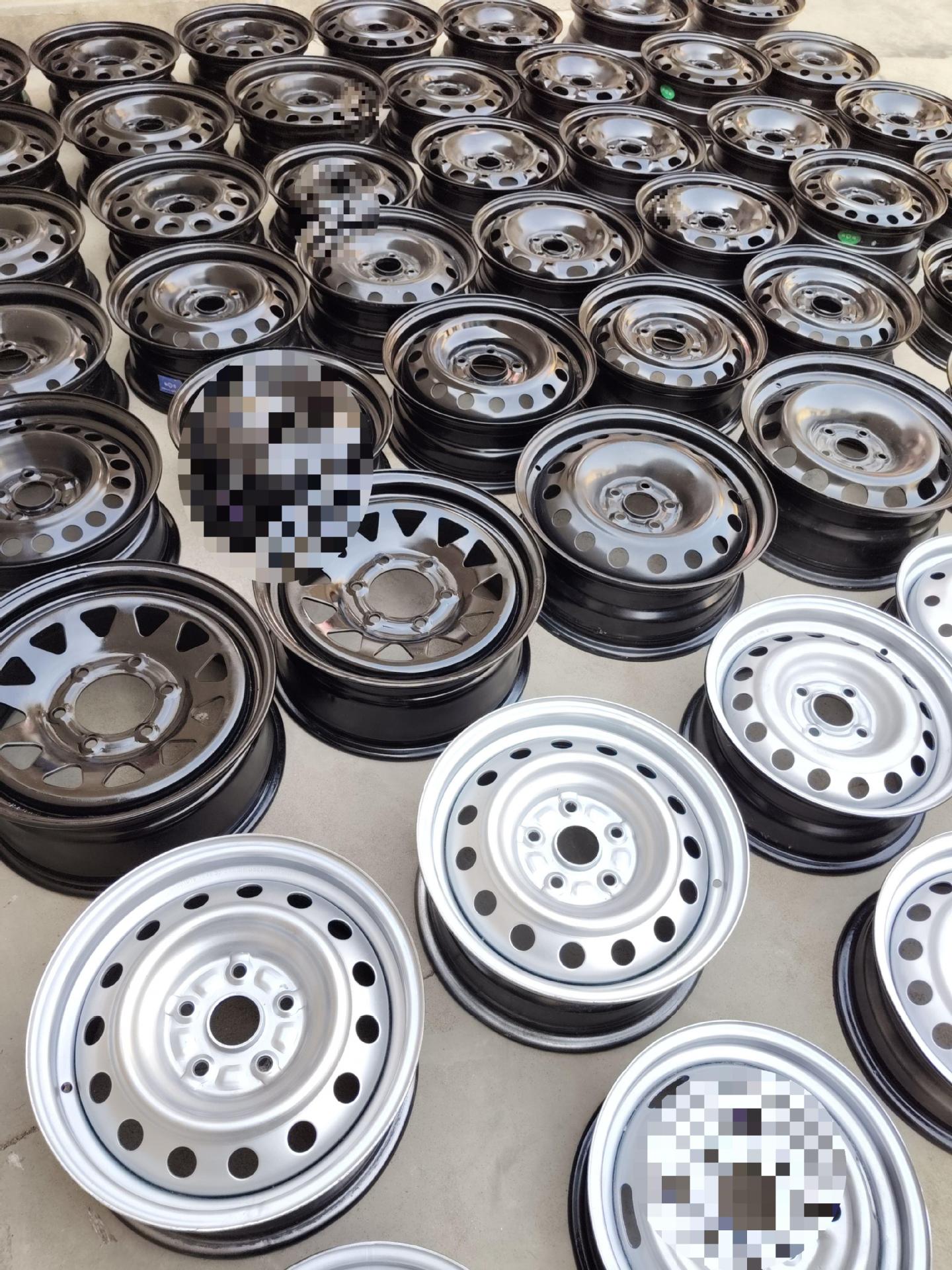 Used wheel hub 12 inch 13 inch 14 inch 15 inch 16 inch car pickup van full size steel ring free shipping