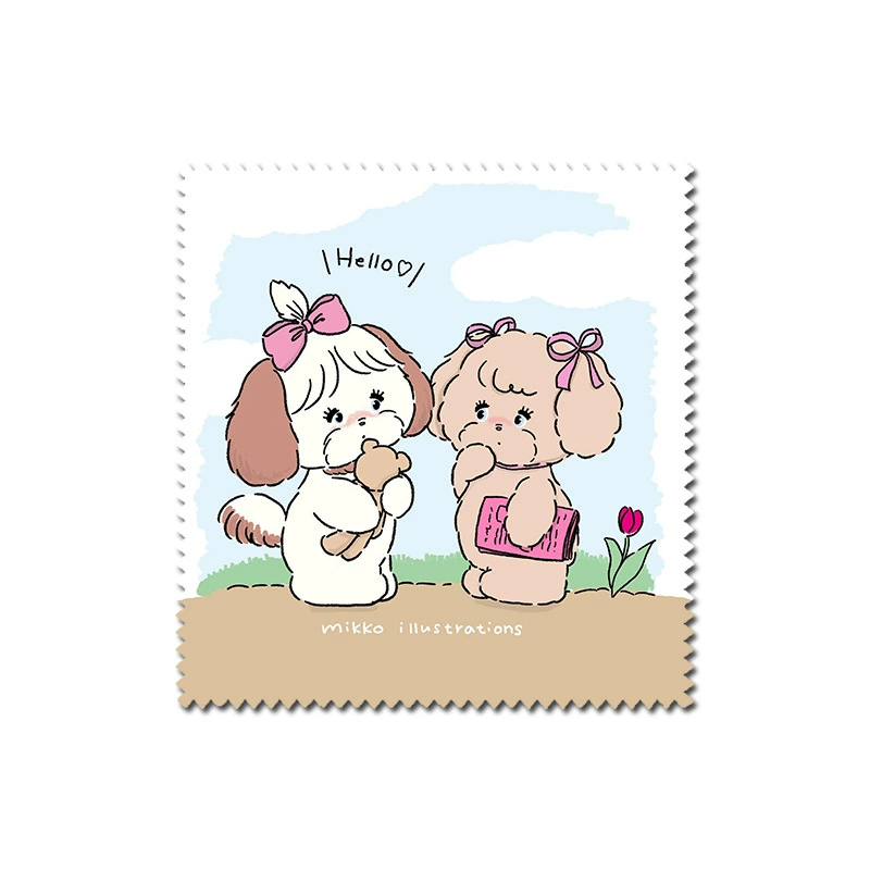 Серия аксессуаров MikkoCharacter Blown Flower: стеклянные очки из волокна Faber Follow отпечаток пальца многообразие узоров