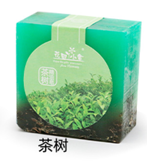 티트리 에센셜 오일 비누(컬러 라벨 포함)