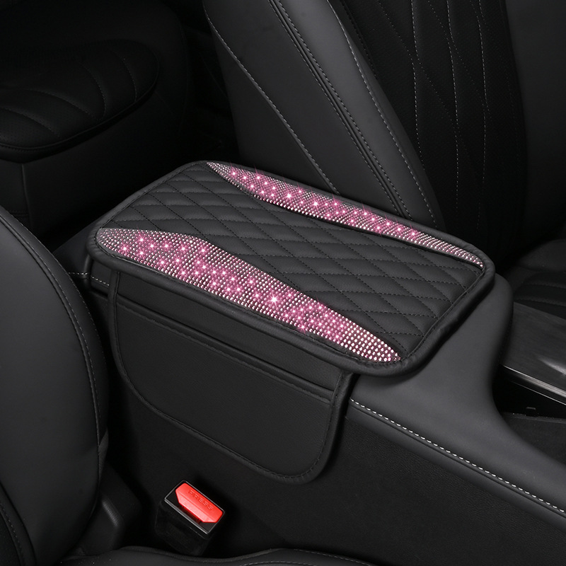 Box Heightening Pad: Universal Armrest box pad - noble-black
