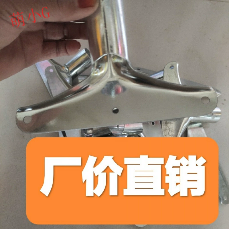 Водонепроницаемая большая щетка для соединения железных деталей, крепеж для защиты от ржавчины, железный соединитель для подключения деревянной ручки, железная деталь для швабры, соединительная железная деталь