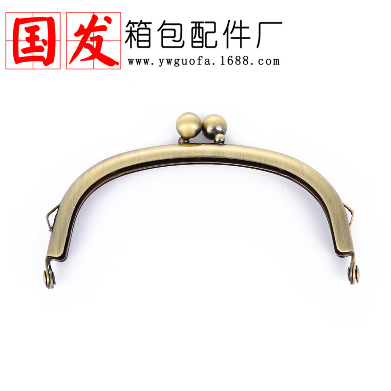 [Nuevo producto] 10.5cm arco, arco liso sin agujeros de oro tamaño de agujero de tornillo de perlas