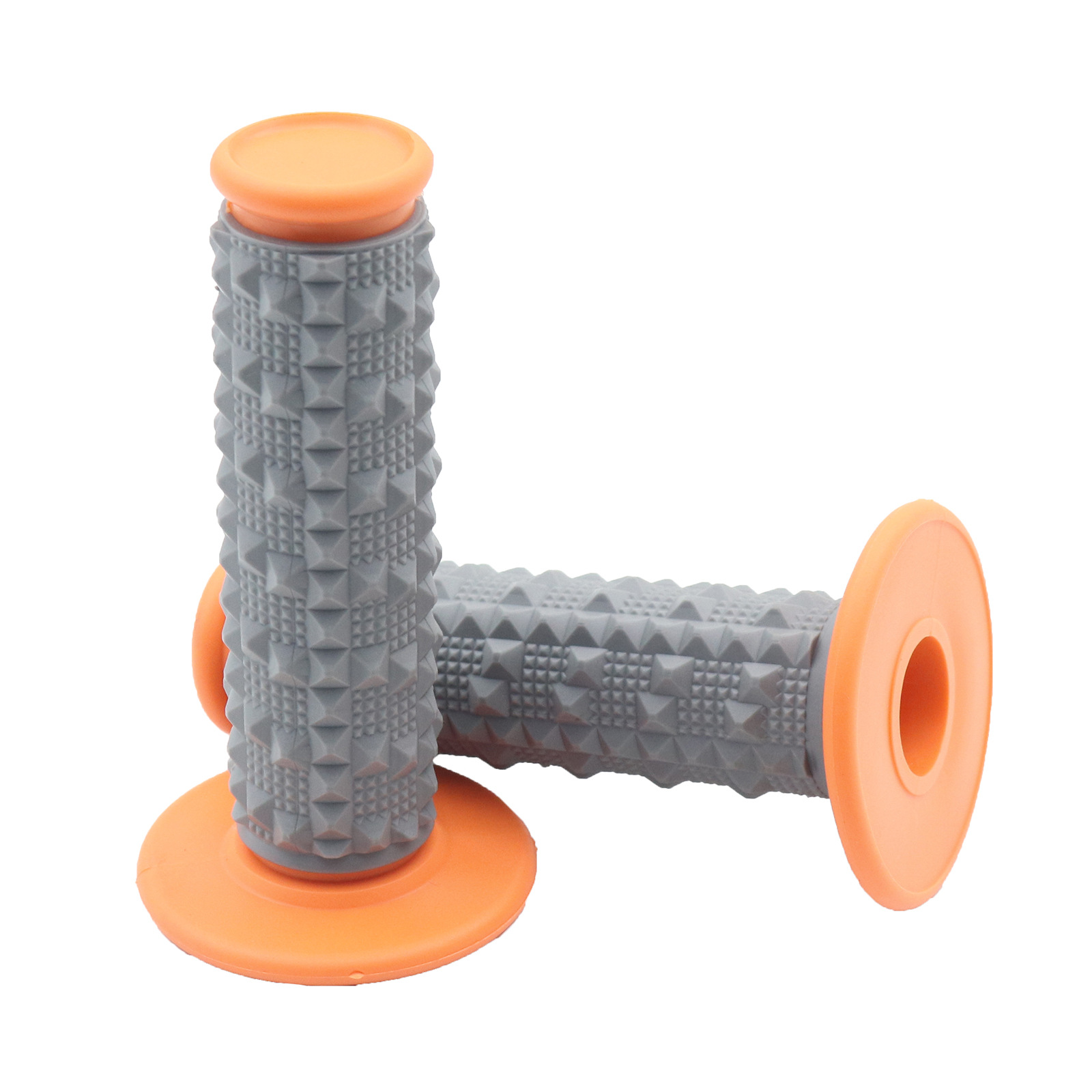 Off-Road Motorcycle Atv Racing Modification Silicone Large Particle Anti-Slip Handlebar Grips Left and Right Throttle Grips