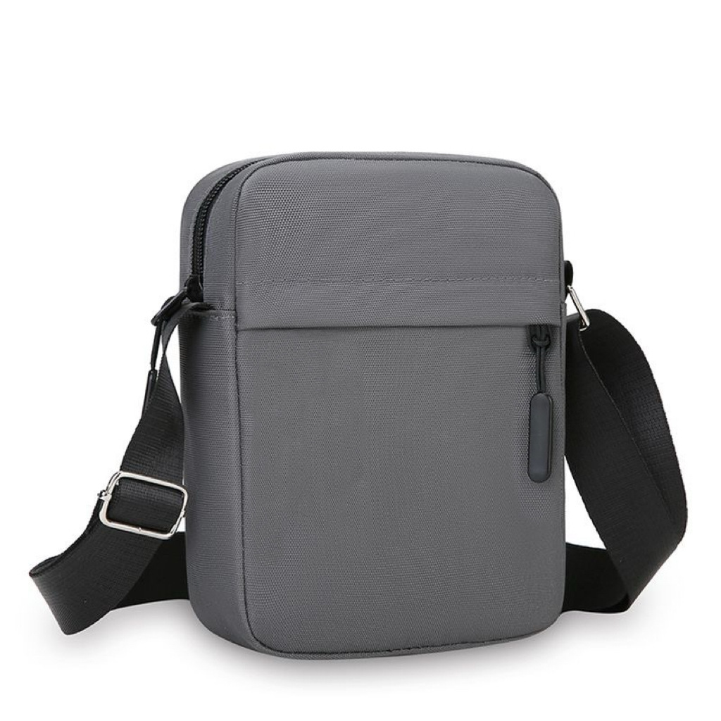 Summer Men's Crossbody Bag Waterproof Oxford Cloth Shoulder Bag Multi-Compartment Universal Phone Waist Bag Backpack Small Single Shoulder Bag