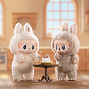 Wholesale First Generation Labubu Plush Doll Labubu Macaron Vinyl Face Trendy Toy