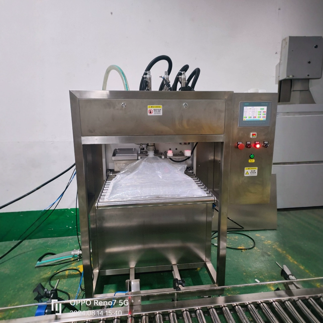 Машина для наполнения мешка в коробке, машина для наполнения мешка в мешке, машина для наполнения замка