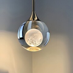 简约现代水晶吊灯餐厅卧室玄关蜡烛吧台别墅适用LED光源节能
